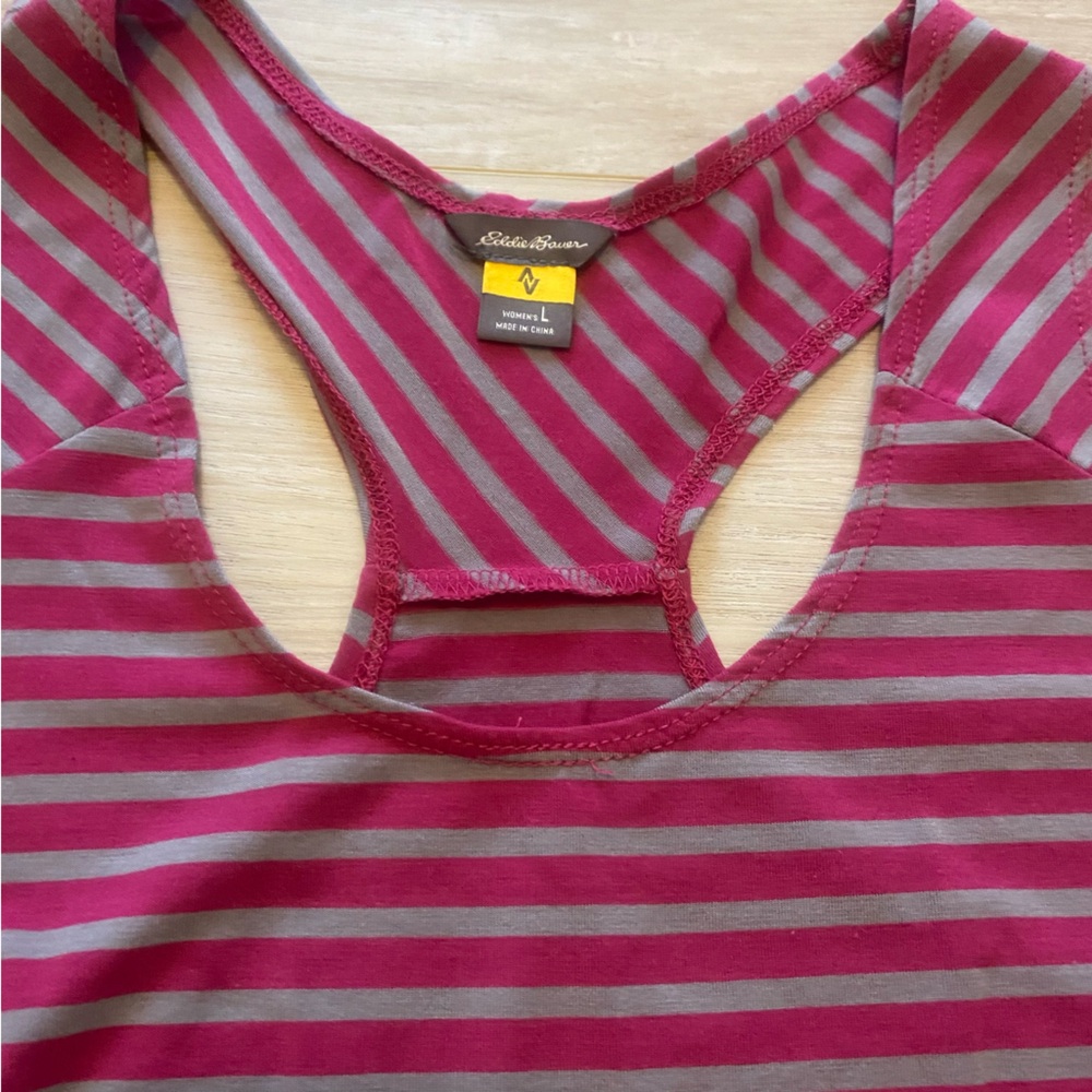 Eddie Bauer Razor Back Tanktop Large - Picture 4 of 4